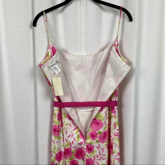 Coldwater Creek Pink Floral Midi Length Sundress Sz.12 NWT - Picture 10 of 15